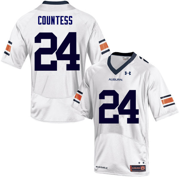 Men Auburn Tigers #24 Blake Countess College Football Jerseys Sale-White
